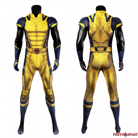 2024 Deadpool 3 Wolverine Cosplay Jumpsuit