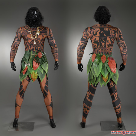 2024 Disney Moana 2 Māui Cosplay Costume