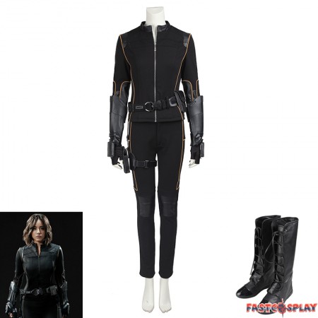 Agents of SHIELD Skye Quake Cosplay Costume
