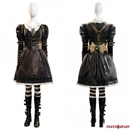 Alice: Madness Returns Alice Black Cosplay Costume