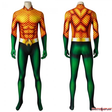 Aquaman Arthur Curry 3D Cosplay Jumpsuit