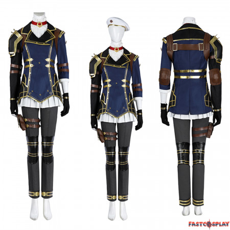 Arcane: League of Legends 2 Caitlyn Kiramman Cosplay Costume