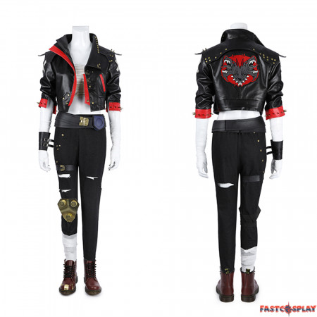 Arcane: League Of Legends Vi Cosplay Costume