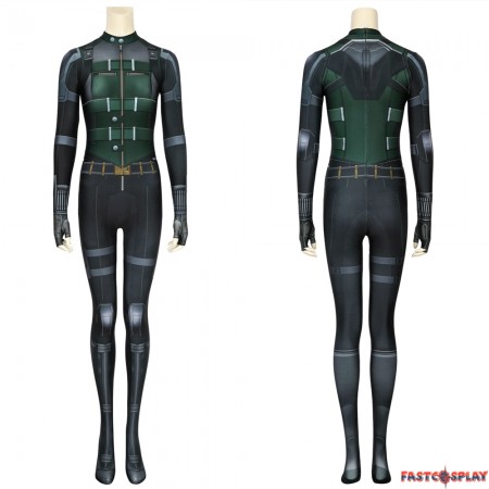 Avengers 3 Infinity War Black Widow Costume Natasha Romanoff 3D Jumpsuit