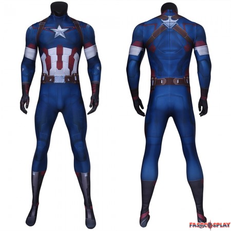 Avengers: Age of Ultron Captain America 3D Jumpsuit