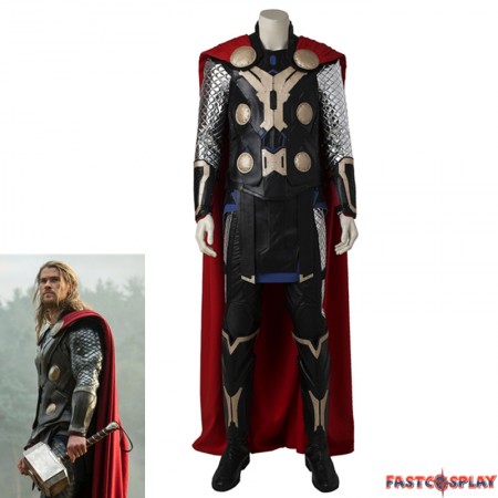 Avengers Age of Ultron Thor Cosplay Costume Full Set