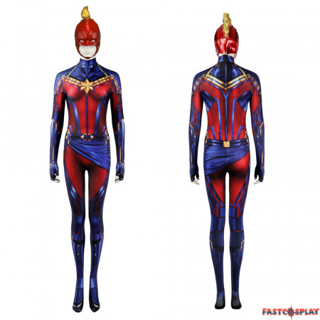 Avengers Endgame Captain Marvel Carol Danvers Jumpsuit