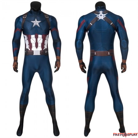 Avengers: Endgame Steven Rogers Captain America 3D Jumpsuit