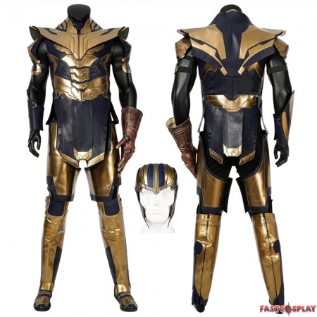 Avengers Endgame Thanos Cosplay Costume Deluxe Version