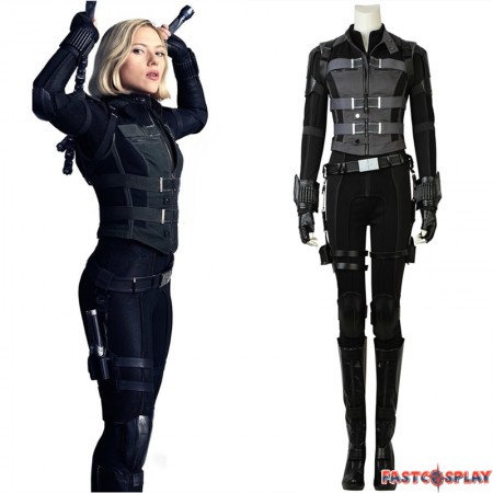 Avengers Infinity War Black Widow Cosplay Costume Natasha Romanoff Costume