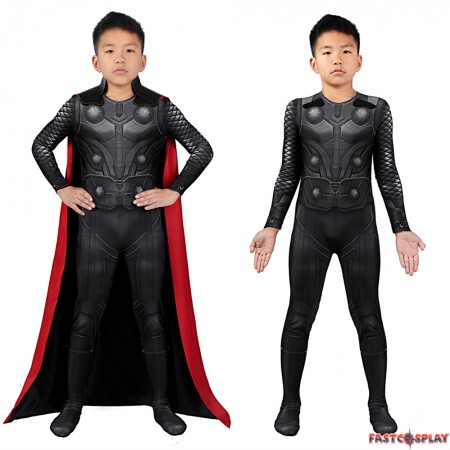 Avengers Infinity War Thor 3D Cosplay Kids Jumpsuit