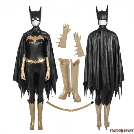Arkham Knight Batgirl Jumpsuit Full Set Cosplay Costume