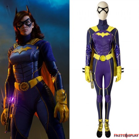 Batman Gotham Knights Batgirl Cosplay Costume