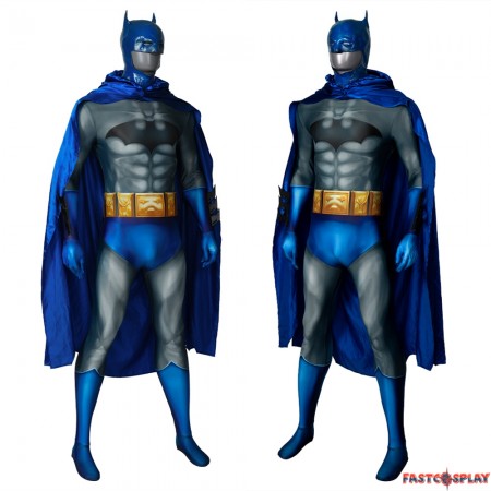 Batman Hush Cosplay Jumpsuit with Cloak