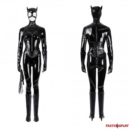 Batman Returns Catwoman Selina Kyle Cosplay Costume