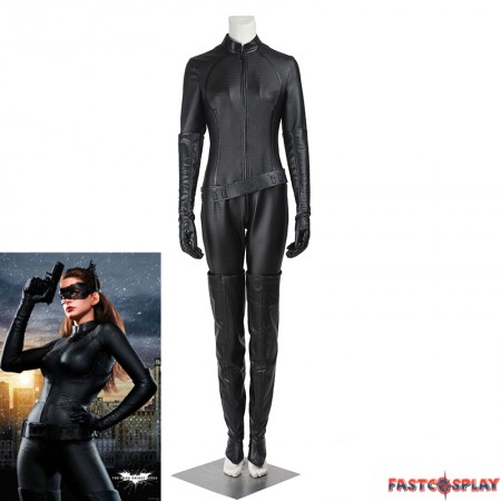 The Dark Knight Rises Selina Kyle Catwoman Cosplay Costume