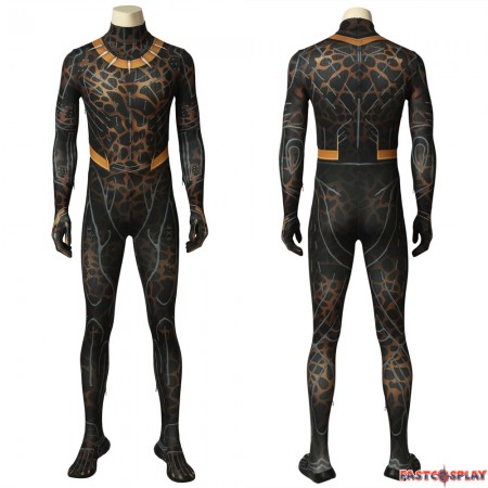 Black Panther Erik Killmonger 3D Zentai Jumpsuit