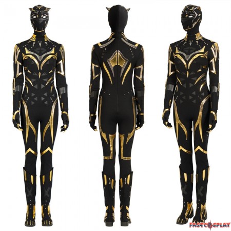 Black Panther Wakanda Forever Shuri Fight Cosplay Costume