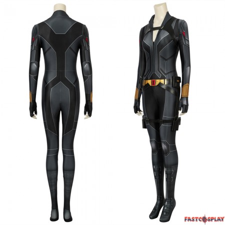 Black Widow Natasha Romanoff Black 3D Jumpsuit