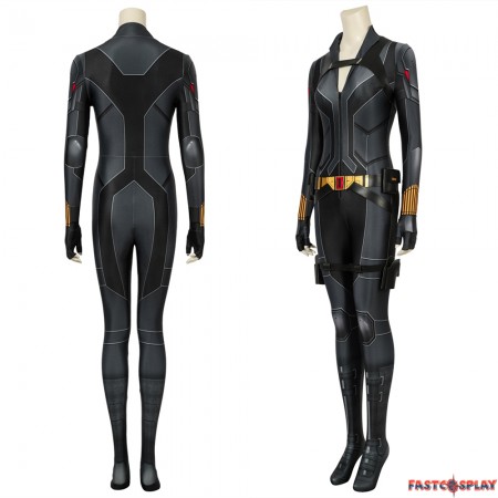 Black Widow Natasha Romanoff Black 3D Jumpsuit