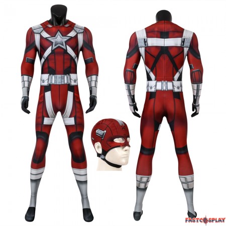 Black Widow Red Guardian 3D Printed Jumpsuit