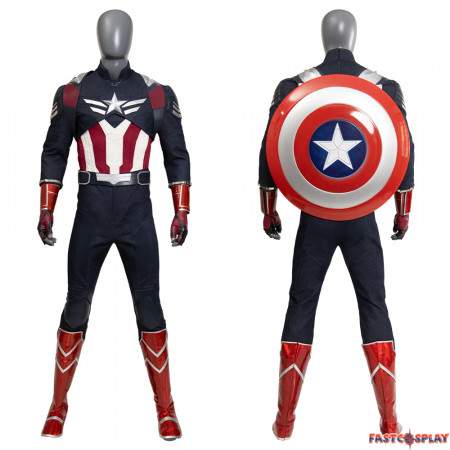 Captain America 4 Brave New World Sam Wilson Cosplay Costume