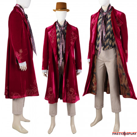 Charlie and the Chocolate Factory Willy Wonka Cosplay Costumes