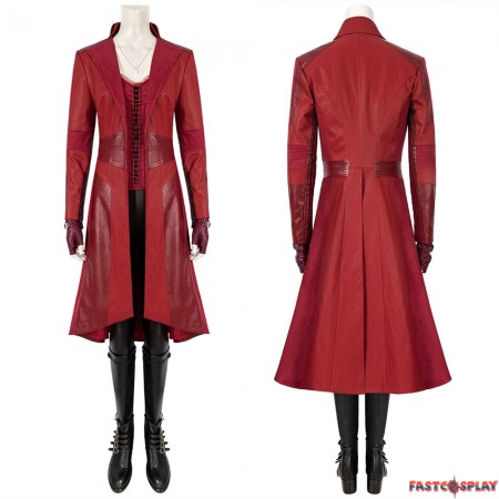 Civil War Scarlet Witch Wanda Cosplay Costume