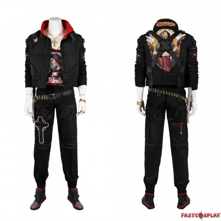 Cyberpunk 2077 Jackie Welles Cosplay Costume