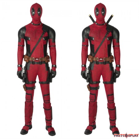 Deadpool 1 Cosplay Costume Deluxe Fullset