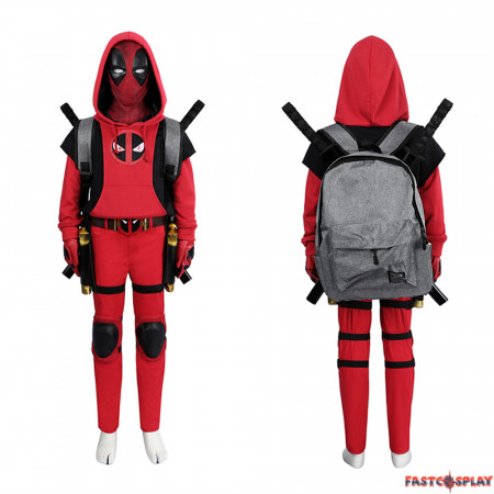 Deadpool 3 Kidpool Kids Cosplay Costume