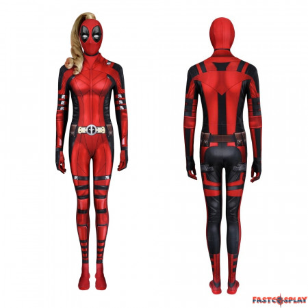 Deadpool 3 Lady Deadpool Cosplay Jumpsuit