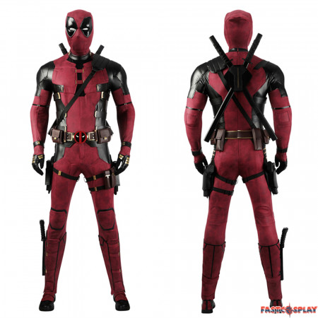 Deadpool 3 Wade Wilson Cosplay Costume Deluxe Version