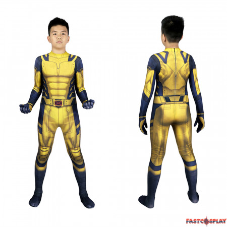 Deadpool 3 Wolverine Cosplay Kids Jumpsuit