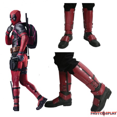 Deadpool Wade Winston Wilson Cosplay Boots