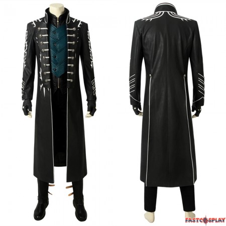 Devil May Cry 5 Vergil Cosplay Costume Deluxe Version