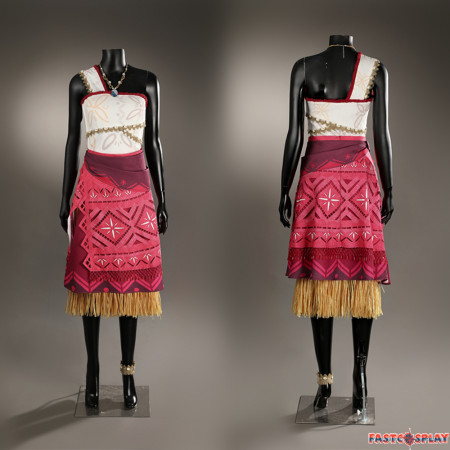 Disney Moana 2 Moana Cosplay Costume Full Set