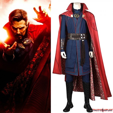 Doctor Strange in the Multiverse of Madness Stephen Strange Cosplay Costume