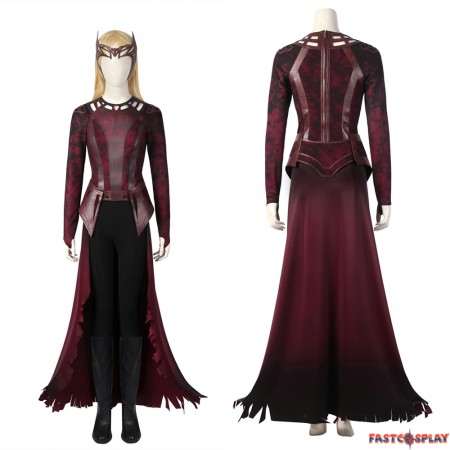 Doctor Strange Multiverse of Madness Scarlet Witch Cosplay Costume