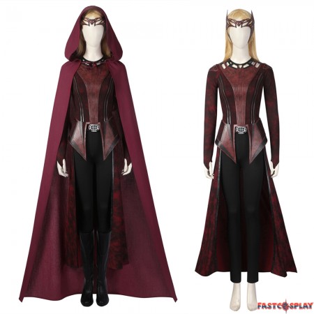 Doctor Strange Multiverse of Madness Wanda Scarlet Witch Cosplay Costume