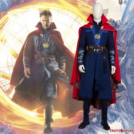 Doctor Strange Stephen Vincent Strange Cosplay Costumes - Deluxe Version