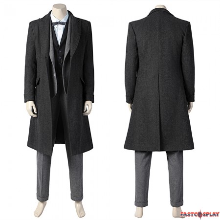 Fantastic Beasts: The Secrets of Dumbledore Newt Scamander Cosplay Costume