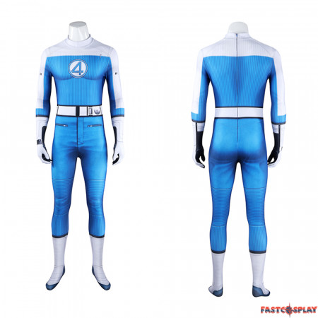 Fantastic Four Human Torch Johnny Storm Cosplay Jumpsuit