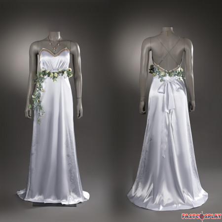 Final Fantasy VII Aerith Gainsborough Cosplay Dress