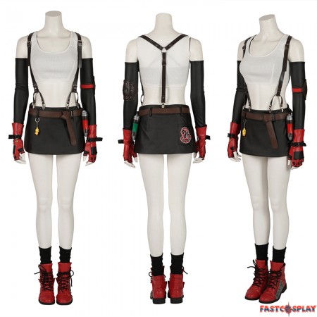 Final Fantasy VII Remake Tifa Cosplay Costume