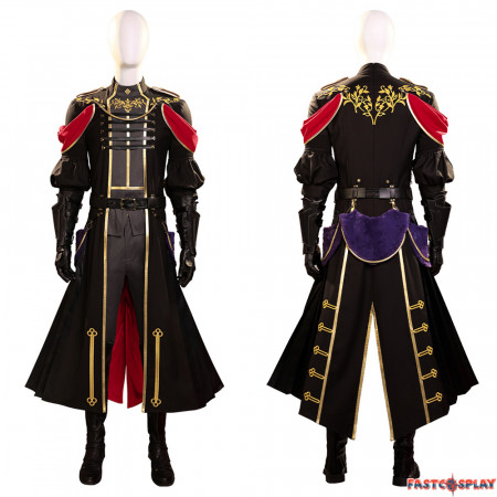 Final Fantasy VII Sephiroth Shinra Army Cosplay Costume