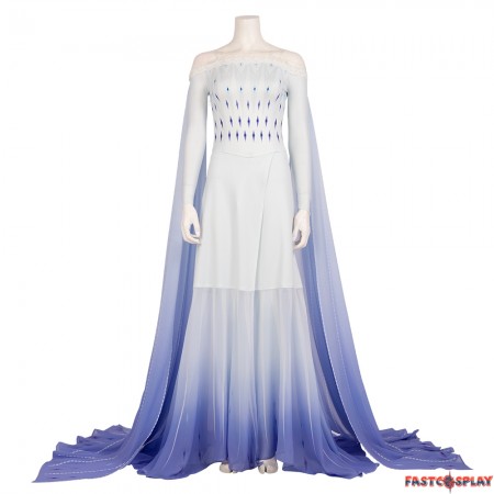 Frozen 2 Elsa Dress Cosplay Costume