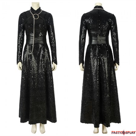 Game of Thrones 8 Sansa Stark Cosplay Costume Deluxe Version