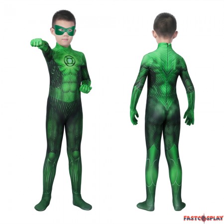 Green Lantern Hal Jordan Kids Jumpsuit