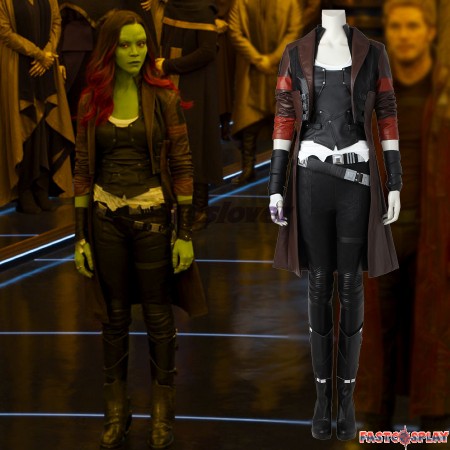 Guardians of The Galaxy 2 Gamora Cosplay Costume Deluxe